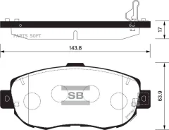 ������� ��������� �������� Toyota Lexus LS 400 92-94/Celsior UCF10 92-94 SP1386 SP1386 ����