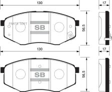 ������� ��������� Hyundai ix35 10-/KIA Sportage 10-/Carens 02- �������� SP1374 SP1374 ����