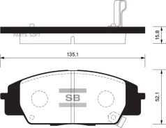 ������� �������� Honda Civic TYPE-R 06- SP1434 SP1434 ����