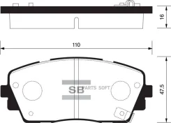 ������� ��������� KIA Picanto 11- �������� SP1405 SP1405 ����