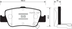������� ��������� Toyota Auris 1.33-2.2 07- (��������������) ������ SP1501 SP1501 ����