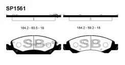 ������� ��������� Cadillac Escalade/Chevrolet Tahoe 06- �������� SP1561 SP1561 ����