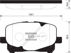 ������� ��������� �������� Toyota Previa ACR3 2.0 D-4D/2.4 16V VVT-i 03 SP1591 SP1591 ����