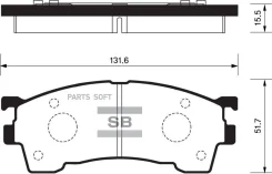 ������� ��������� �������� Mazda 626 1.8-2.5/2.0D/Xedos6 1.6 16V/2.0 92 SP2018 SP2018 ����