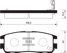 ������� ��������� Great WALL Hover/Isuzu Trooper/OPEL Frontera B ������ SP2089 SP2089 ����