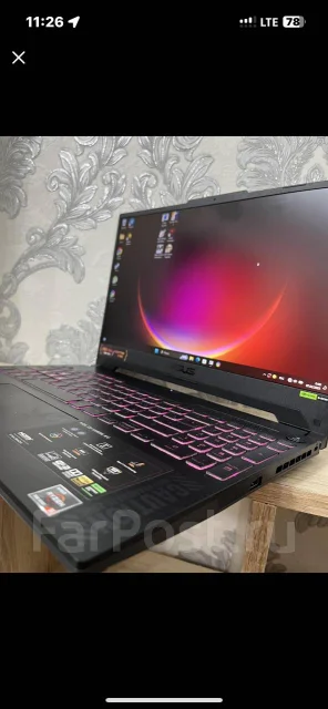 Asus TUF Gaming A15. 15.6", 144����, ��� 16 ��, ���� 512���, WiFi: 1, Bluetooth: 1, ����������� �� 10��. ����
