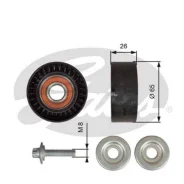 ����� ������������� ������������� ����� Mercedes-BENZ W204/246/176/207/212 1.6/2.0 Gates T36618 T36618 ����