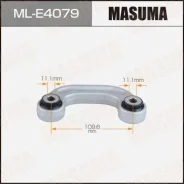 ������ ������������� (����) Masuma front AUDI A6 04-11 ML-E4079, �������� MLE4079 ����
