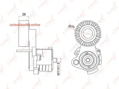 ���������� ����� ��������� ������������ Lynxauto PT3009 PT3009 ����