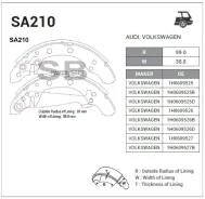 ������� ��������� ����������, ������ Sangsin Brake SA210 SA210 ����