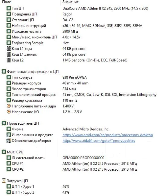 AMD Athlon II X2 245 ����