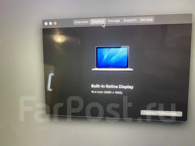 Apple MacBook Pro 15 2013 Late. 15", 2����, ��� 8 ��, ���� 500���, WiFi: 1, Bluetooth: 1, ����������� �� 5��. ����