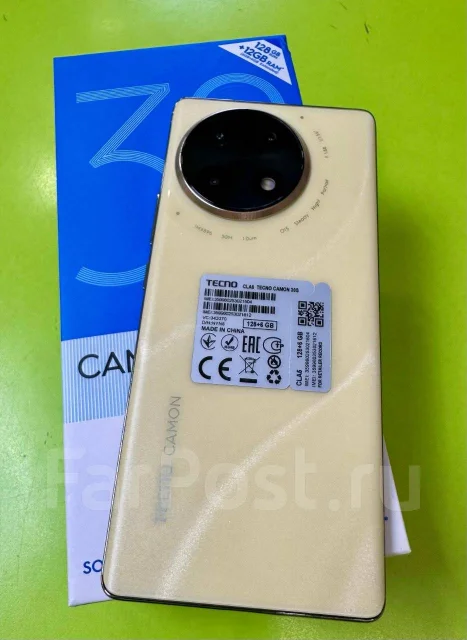 Tecno Camon 30S. �����, 128 ��, �������, 4G LTE, NFC, 3G, Dual-SIM, ���������� ����