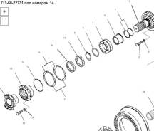   711-60-22731 Komatsu 711-60-22731 