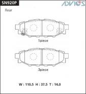    Advics (R) Subaru Legacy BL / BM (03-09), Forester SH5 (07-12), Exiga YA (08-), Impreza GH / GE (07-11), BRZ ZN6 (12-), Toy...