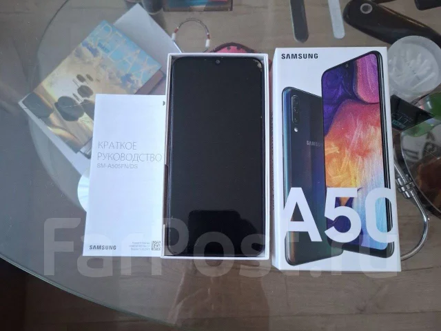 Samsung Galaxy A50. �/�, 64 ��, �����, 5G, Dual-SIM, ����������, NFC ����