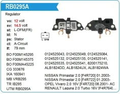 ��������� ���������� Renault Laguna 1.9 Krauf RB0295A ����