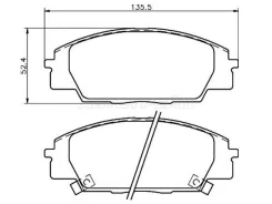 ������� ��������� (�������) Honda Accord 97-03 / Integra 01-06 PN8423, �������� PN8423 ����