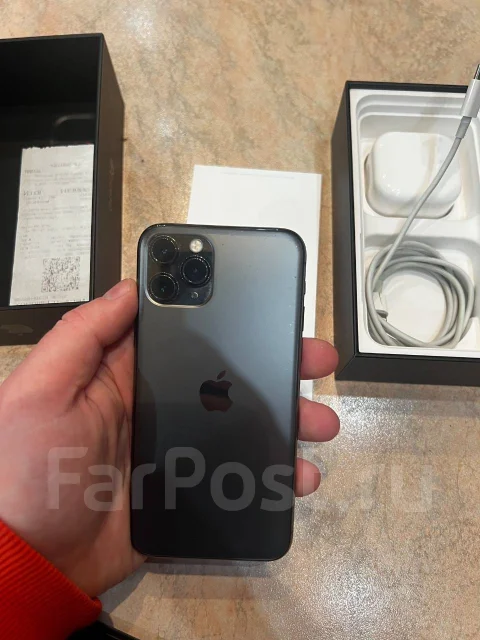 Apple iPhone 11 Pro. �/�, 256 ��, ������, 3G, 4G LTE, 5G, Dual-SIM ����