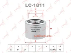 ������ �������� UAZ Patriot Lynxauto LC1811 LC1811 ����
