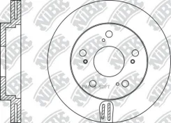 ���� ��������� Honda CR-V I 2.0 9502/H-RV 97/Prelude 9600 �������� RN1104 NIBK RN1104 RN1104 ����