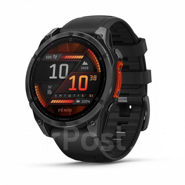 Garmin Fenix 8. GPS, NFC, IP67, IP68 