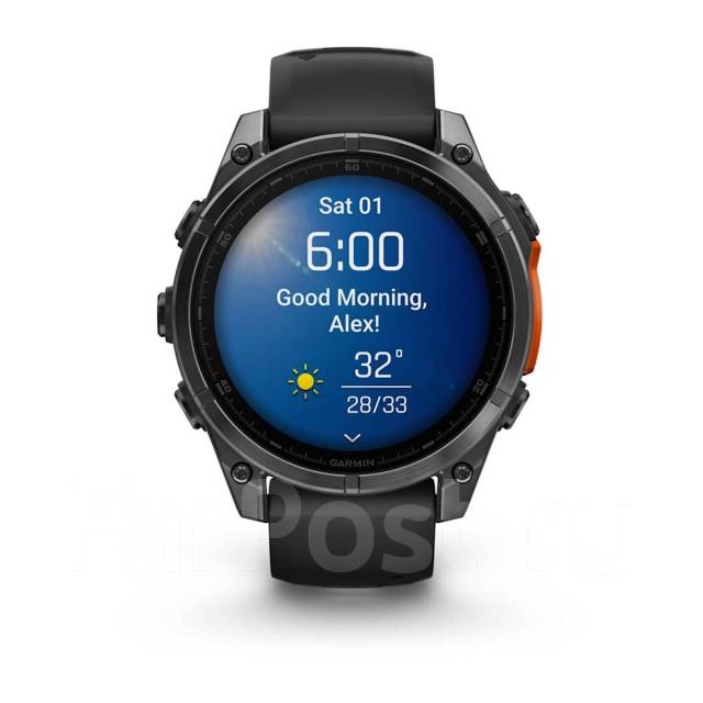 Garmin Fenix 8. GPS, NFC, IP67, IP68 