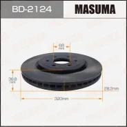 ���� ��������� Masuma, front BD-2124 40206-3X00B ����