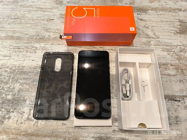 Xiaomi Redmi 5 Plus. �/�, 64 ��, ������, Dual-SIM ����