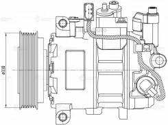 ���������� ������. ��� �/� Audi A6 (C7) (11-)/Q5 (08-) 3.0D (LCAC 1883) LCAC1883 ����