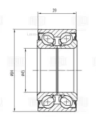 ��������� ������� ��� �/� Hyundai ix35 (10-) �����. (CS 0824) CS0824 ����