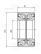 ��������� ������� Nissan Almera N16 (00-) �����. (CS 1478) CS1478 ����