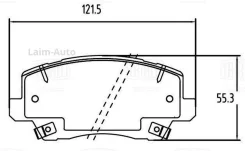 ������� ��������� �������� �������� KIA Picanto 1.0/1.2 11 PF2383 ����