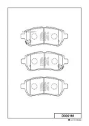 ������� ��������� �������� Mazda 2 07-15 D0051M D0051M ����