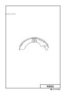 ������� ��������� �����. Daihatsu Rocky 90-97, Rugger 84-93, Feroza 88- K0022 K0022 ����