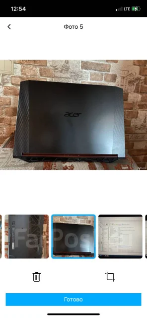 Acer Nitro 5 AN515-43. 15.6", 60����, ��� 16 ��, ���� 512���, WiFi: 1, Bluetooth: 1, ����������� �� 6��. ����