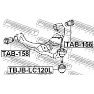 ������ Toyota LAND Cruiser Prado 120 02-09� ��������� ������� ������ �������� �/�� CVT34 CVT34 ����