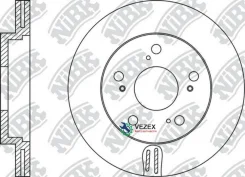 ���� ��������� Honda CR-V I 2.0 9502/H-RV 97/Prelude 9600 �������� ����. NIBK RN1104 RN1104 ����