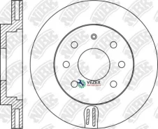 ���� ��������� Chevrolet AVEO/Spark 05- �������� ���� NIBK RN1206 RN1206 ����