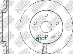���� ��������� Infiniti FX35/FX45 03- �������� ����. D 320��. NIBK RN1427 RN1427 ����