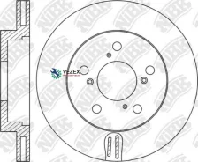 ���� ��������� Honda Civic 01- �����. NIBK RN1468 RN1468 ����