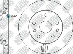 ���� ��������� Mazda CX-7/CX-9 07- �������� ����. D 320��. NIBK RN1503 RN1503 ����