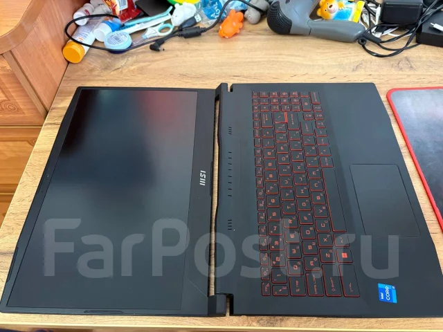 MSI Katana GF66. 15.6", 2,7����, ��� 16 ��, ���� 500���, WiFi: 1, Bluetooth: 1 ����