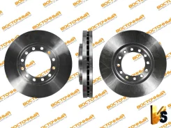 ���� ���������, Isuzu, Elf, N-series, h=40 mm, 12 ����. ���, L/R, 8-97387-229-0 / 8-97168-631-1 / 8-97371-876-0 / GR02901 / 076-03-0010, New, GBrake 8...
