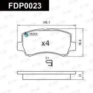 ������� ��������� Suzuki Wagon R 98- FAP FDP0023 FDP0023 ����