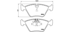 ������� ��������� (�������) BMW 3-Series 90-01 / 5-Series 88-04 [178Brembop06012], �������� P06012 ����