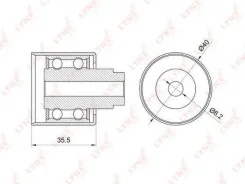 ����� �������������� ����� ��� VW GOLF/BORA/SEAT Toledo II [178Lynxautopb3001] PB3001 ����