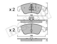 ������� ��������� �������� �������� AUDI A4[B8]/A5/S5 /Q5 ��� ������ [178Metelli2207750] 2207750 ����