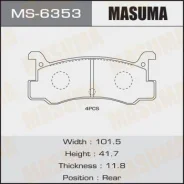 ������� ��������� Masuma MS6353 Datsun Charade 1993-2000, Datsun MIRA 1994-1998, Mazda Familia 1989- AY060KE102 ����