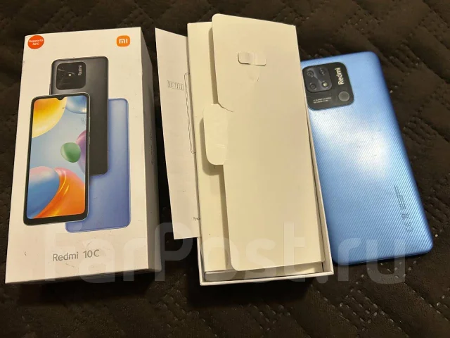 Xiaomi Redmi 10C. �/�, 64 ��, �����, 4G LTE, Dual-SIM ����